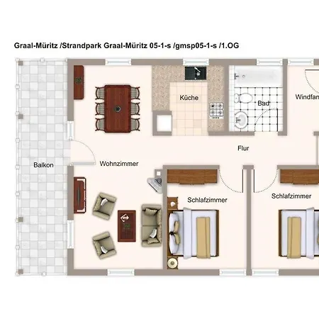 Σπίτι διακοπών Strandpark 5 1 S Comfortable Holiday